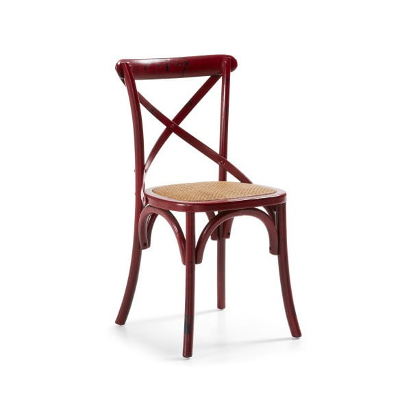 Krzesło Silea, czerwone