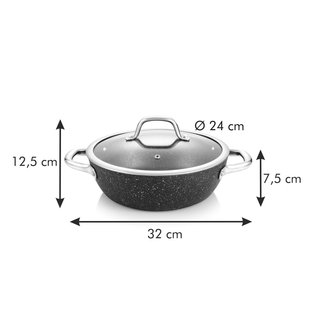 Patelnia z pokrywką ø 24 cm President – Tescoma (zdjęcie 3)