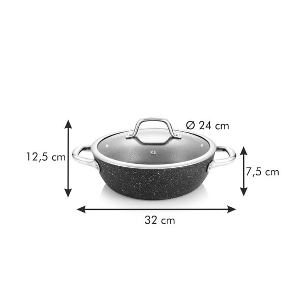 Patelnia z pokrywką ø 24 cm President – Tescoma-image-2