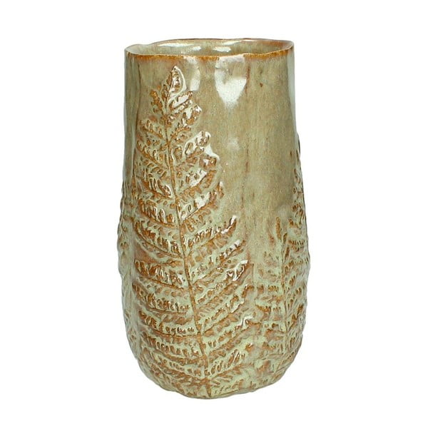 Kamionkowy wazon w kolorze kości słonioweji HF Living, 20 cm
