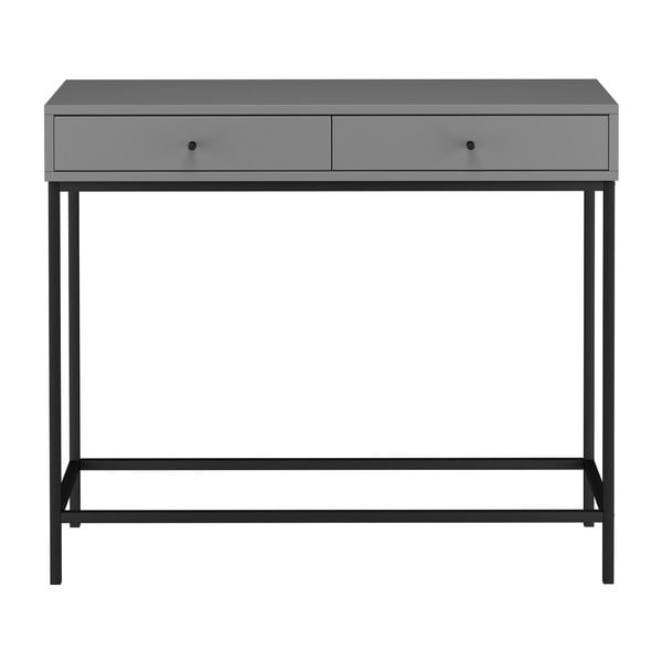 Szara konsola 35x90 cm Celine – Støraa-image-2