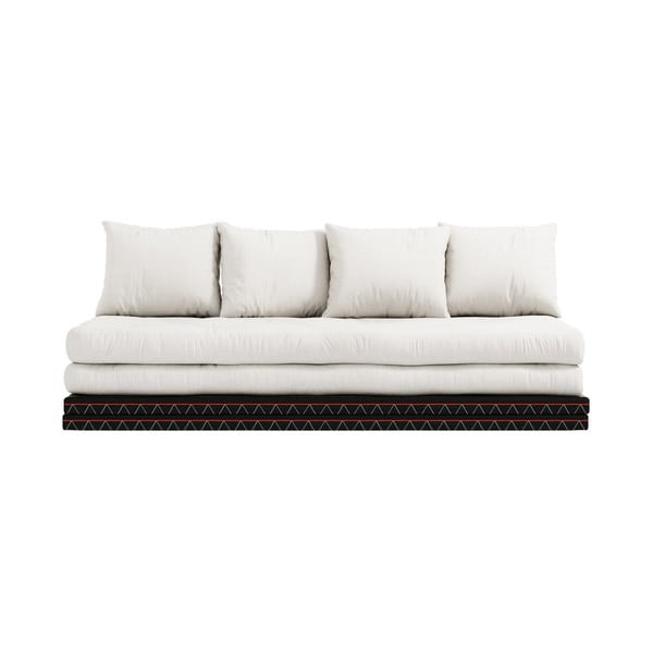 Sofa rozkładana z jasnobeżowym obiciem Karup Design Chico Natural
