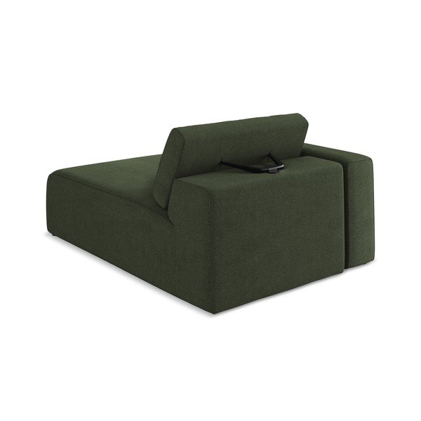 Zielony moduł sofy (lewostronny) Kalea – Makamii-image-4