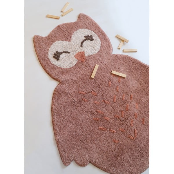 Różowy dywan dziecięcy 90x115 cm Little Pepa – Nattiot-image-2