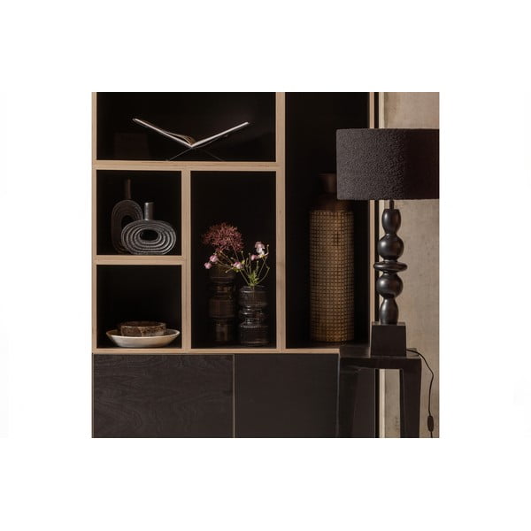 Czarna podstawa lampy 65 cm Chrissie – WOOOD-image-2
