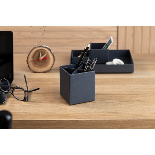 Ciemnoszary 4-częściowy przybornik Bigso Box of Sweden Lena-image-1