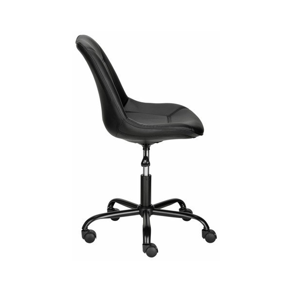Czarny fotel biurowy Støraa Carl-image-1
