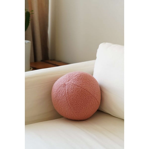 Poduszka dekoracyjna z materiału bouclé ø 20 cm Top – Mioli Decor