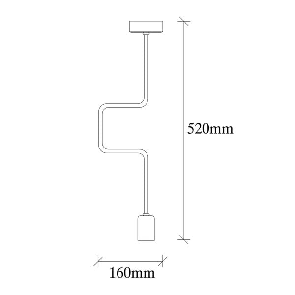 Czarna metalowa lampa wisząca Opviq lights Joshua-image-3