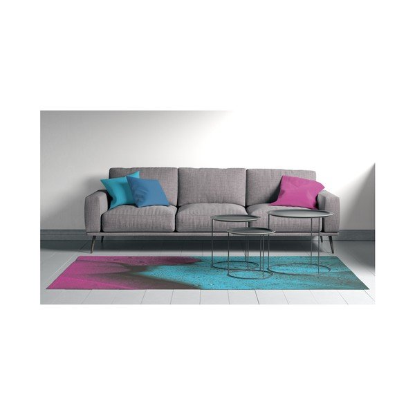 Turkusowo-fioletowy dywan Oyo home Suzzo Malamento, 100x150 cm-image-1