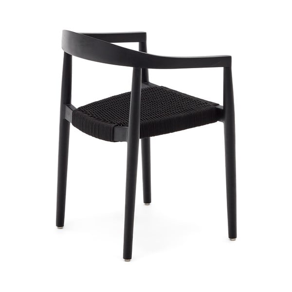 Czarne krzesła zestaw 4 szt. Ydalia – Kave Home-image-2