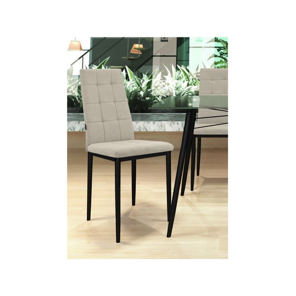 Beżowe krzesła zestaw 2 szt. Becca – Støraa-image-1