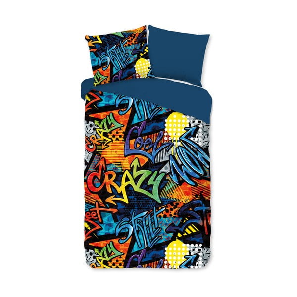 Pościel dziecięca jednoosobowa z mikrowłókna 140x220 cm Jeff – Good Morning