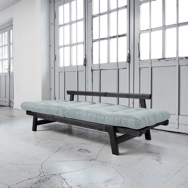 Sofa rozkładana Karup Step Black/Sky Blue-image-2