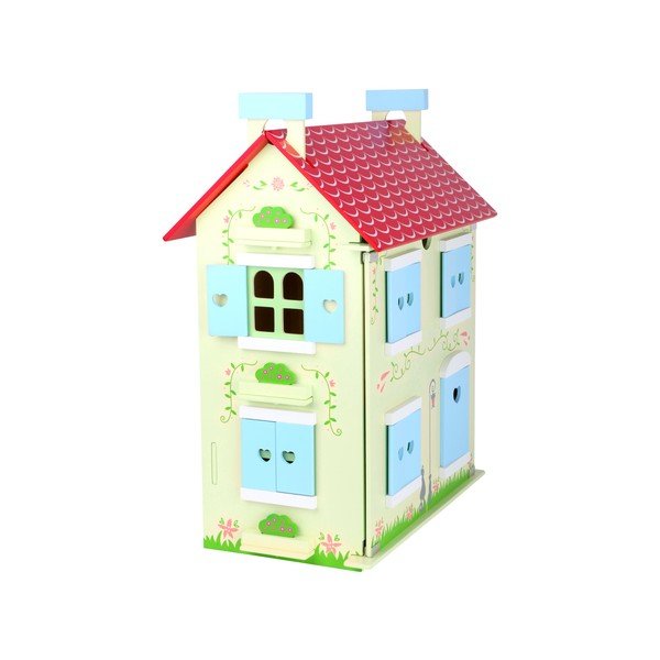 Drewniany domek dla lalek ze zdejmowanym dachem Legler Doll-image-2
