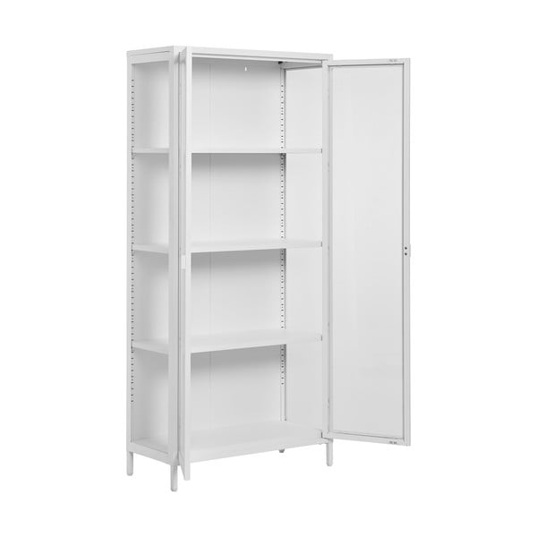 Biała metalowa witryna 80x175 cm Brisbane – House Nordic-image-1