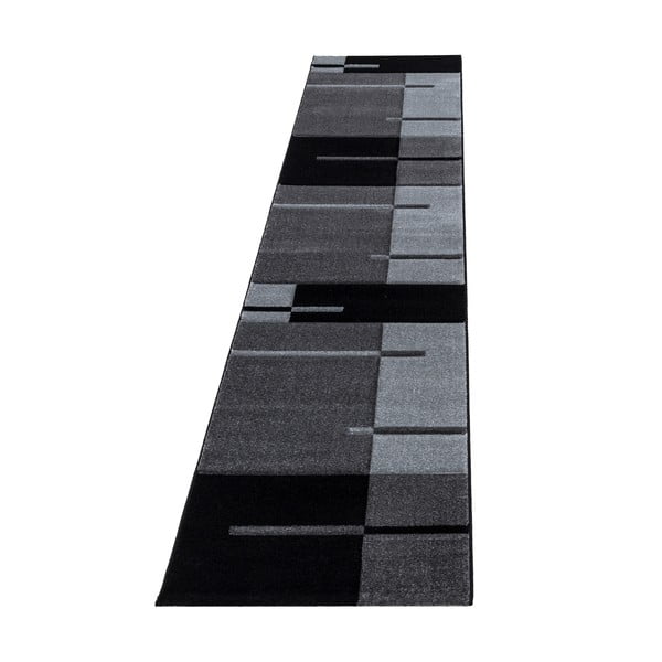 Ciemnoszary chodnik 80x300 cm Hawaii – Ayyildiz Carpets