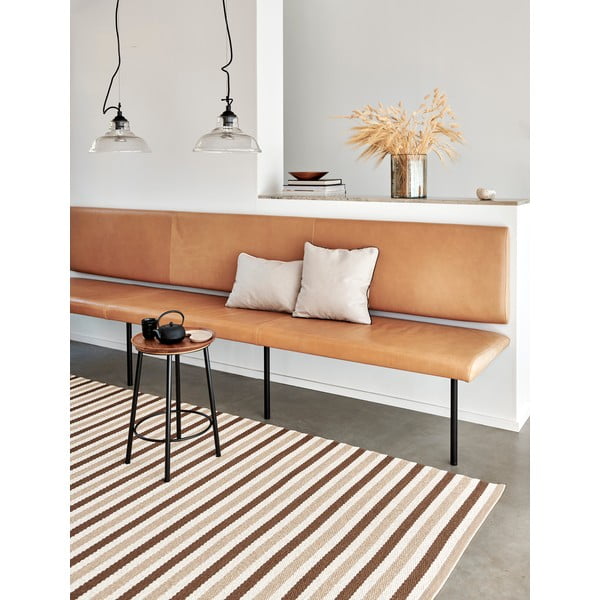 Beżowy dywan odpowiedni na zewnątrz 70x120 cm Teo Brown – Pappelina-image-1