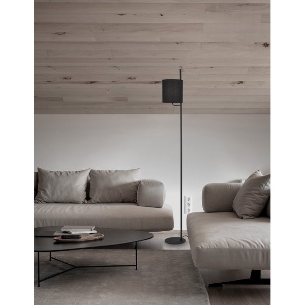 Czarna metalowa lampa stojąca (wysokość 176 cm) Yama – Nova Luce-image-1
