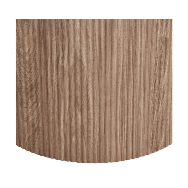 Okrągły stół z blatem w dekorze marmuru ø 120 cm Athens – House Nordic-image-4