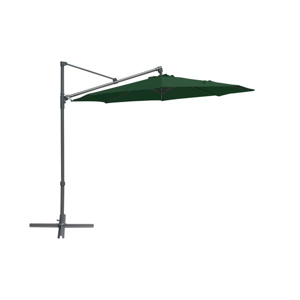 Ciemnozielony parasol ogrodowy ø 300 cm Roja – Rojaplast