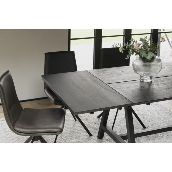 Dodatkowy blat do stołu z litego drewna dębowego 50x100 cm Carradale – Rowico-image-2