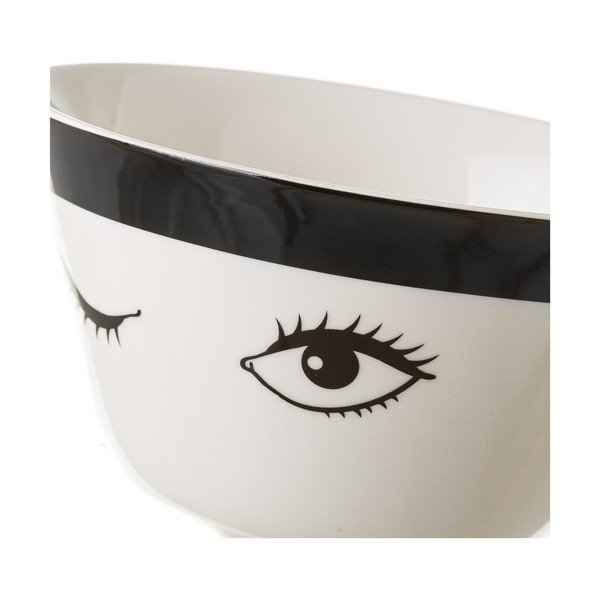 Porcelanowa miska Unimasa Black Dreameyes, 750 ml-image-1
