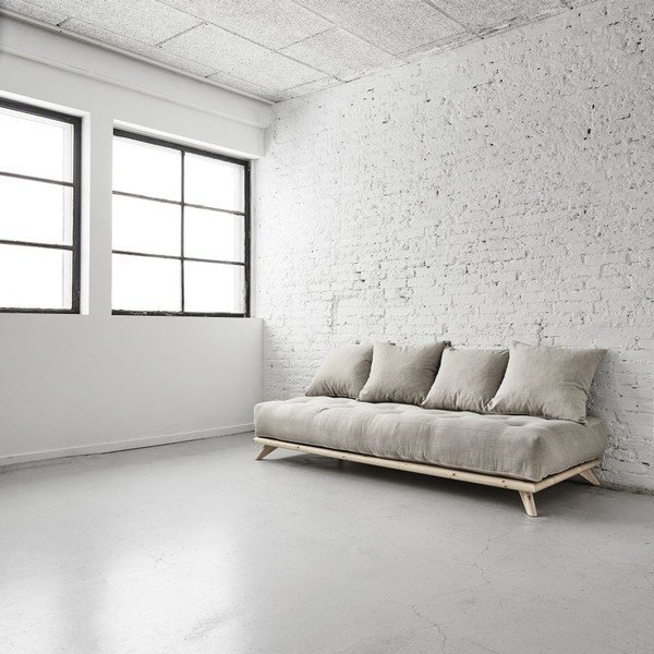 Sofa Senza Natural/Light Grey-image-1