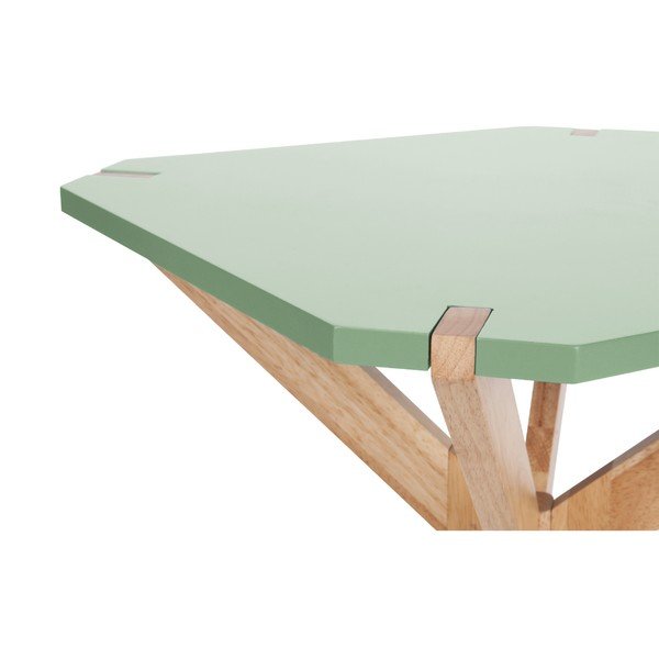 Miętowy stolik Leitmotiv Mister, 45x45 cm-image-2