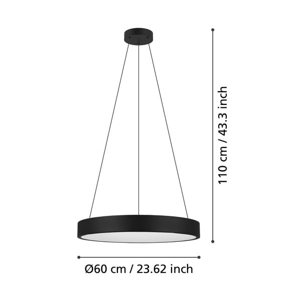 Inteligentna lampa wisząca LED 6,5 W MARGHERA-Z – EGLO-image-2