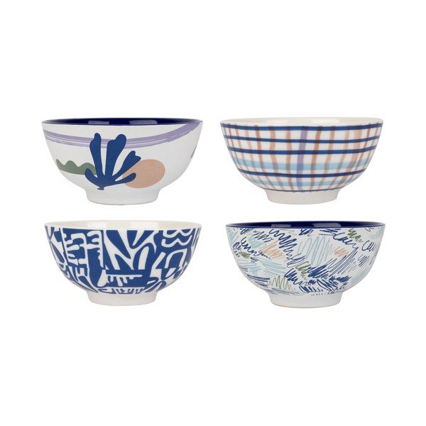 Porcelanowe miski zestaw 4 szt. ø 11,5 cm Funny – Sema
