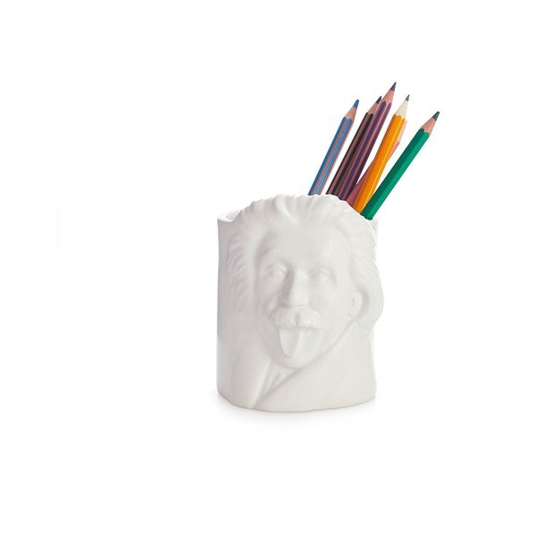 Ceramiczny kubek na długopisy Albert Einstein – Balvi