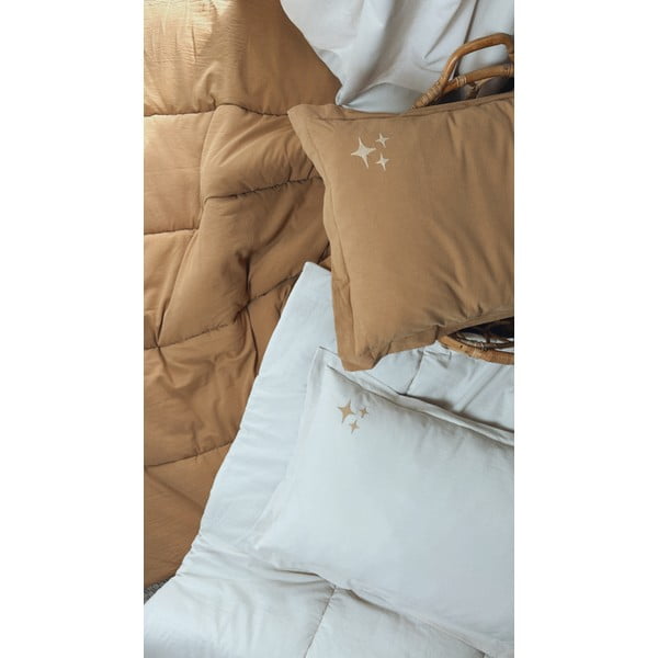 Biały zestaw do łóżeczka Stars – Malomi Kids-image-3