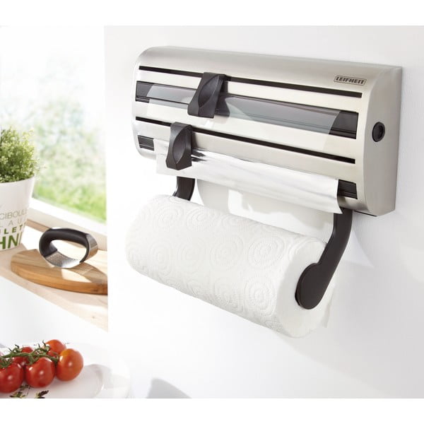 Uchwyt ścienny na ręczniki kuchenne i folię spożywczą LEIFHEIT Parat Royal-image-1