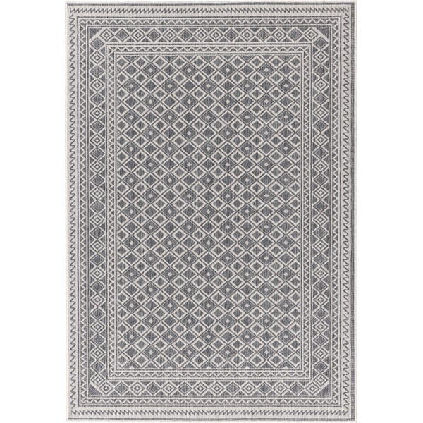 Szary dywan odpowiedni na zewnątrz 230x160 cm Terrazzo – Floorita-image-3