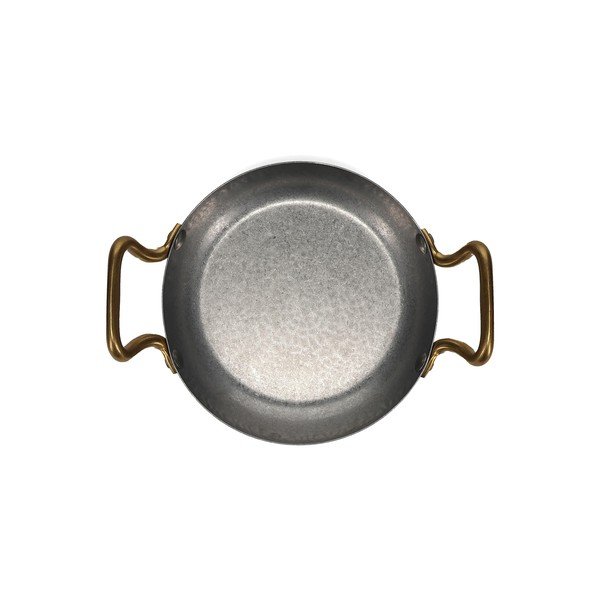 Metalowy talerz do serwowania w kolorze srebra ø 18 cm Serve – BonBistro-image-3