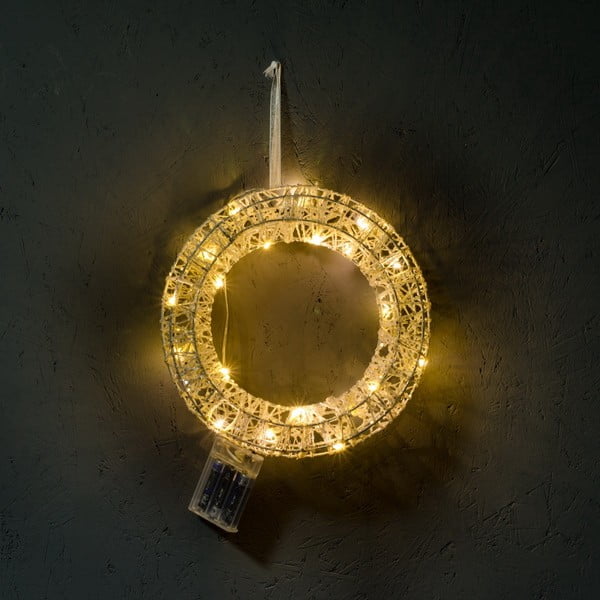 Wisząca dekoracja LED w kształcie wieńca Dakls Henriette