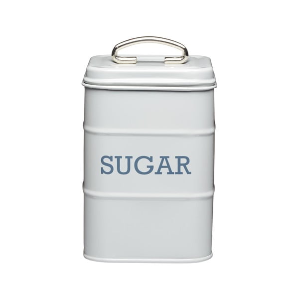 Szary metalowy pojemnik na cukier Kitchen Craft Nostalgia-image-3