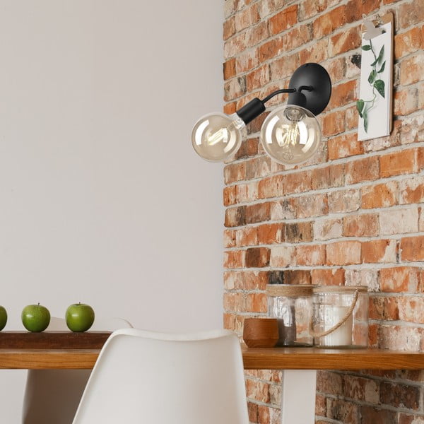 Czarny kinkiet Viggo – LAMKUR-image-1