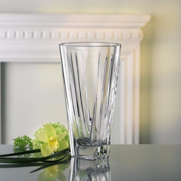 Wazon ze szkła kryształowego Nachtmann Art Deco, wysokość 28 cm-image-1
