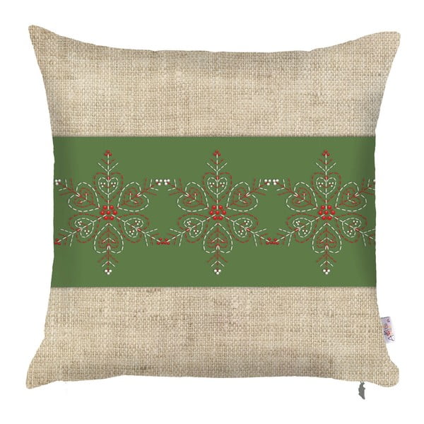 Świąteczna poszewka na poduszkę Mike & Co. NEW YORK Honey Deco, 43x43 cm