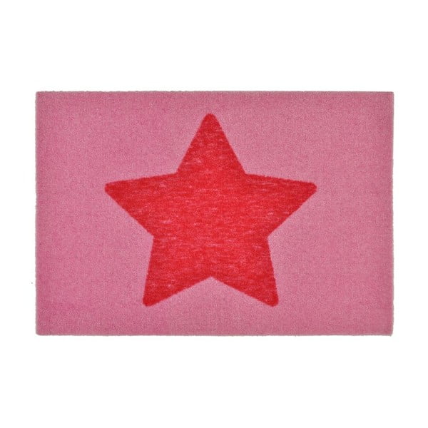 Wycieraczka Hanse Home Design Star Pink, 50x50 cm