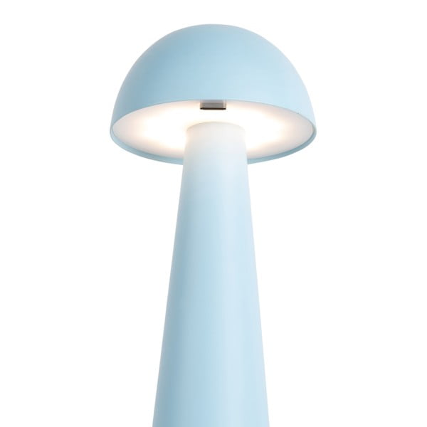 Jasnoniebieska lampa stołowa LED (wysokość 16,5 cm) Mini LED Dome – Leitmotiv-image-2