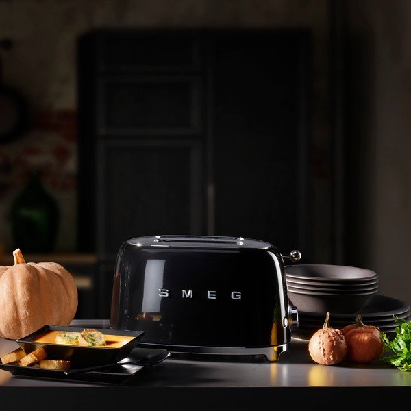 Czarny toster Retro Style – SMEG-image-1