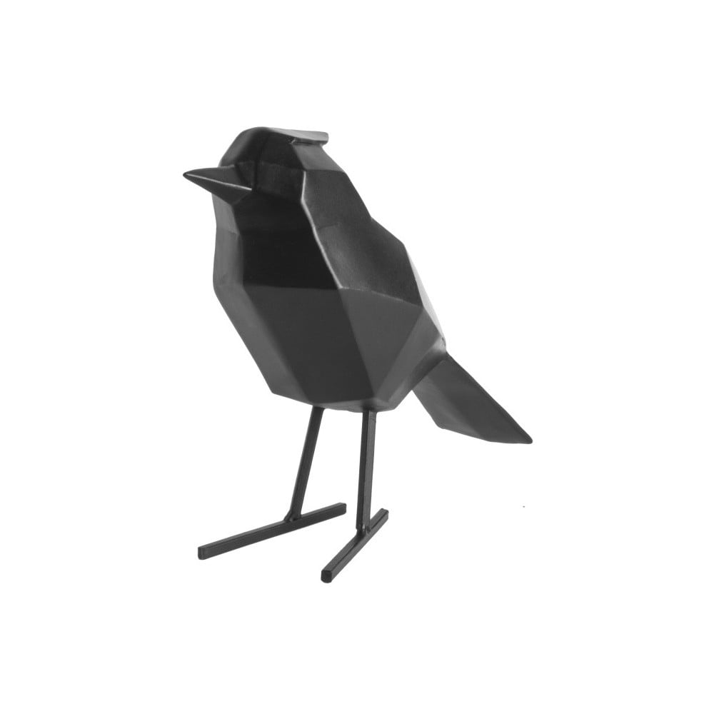 Czarna figurka dekoracyjna w kształcie ptaszka PT LIVING Bird Large Statue