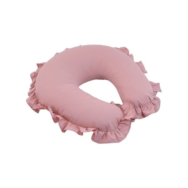 Różowa poduszka do karmienia – Mila Home-image-1