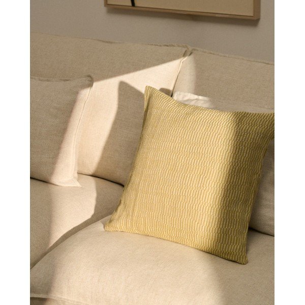 Poszewka na poduszkę żakardowa 50x50 cm Nerel – Kave Home-image-1