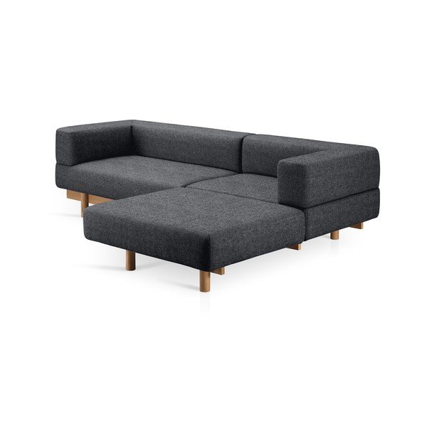 Ciemnoszara sofa 260 cm Alchemist – EMKO-image-2