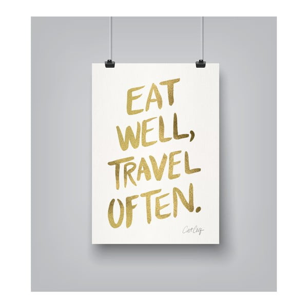 Plakat Americanflat Travel Often by Cat Coquillette, 30x42 cm