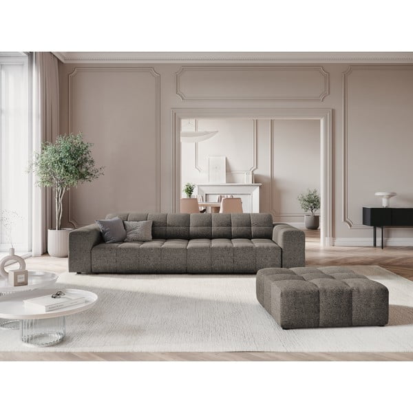 Ciemnoszara sofa 244 cm Chicago – Cosmopolitan Design-image-1